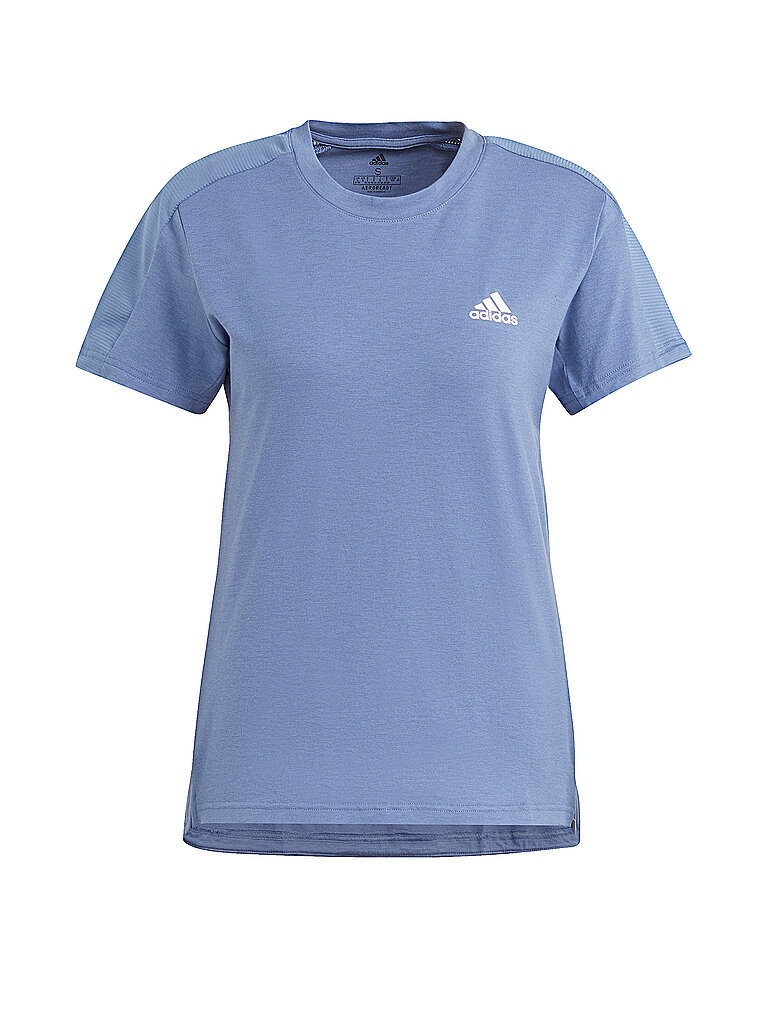 ADIDAS Damen Fitnessshirt Design2Move Aeroready blau | XS