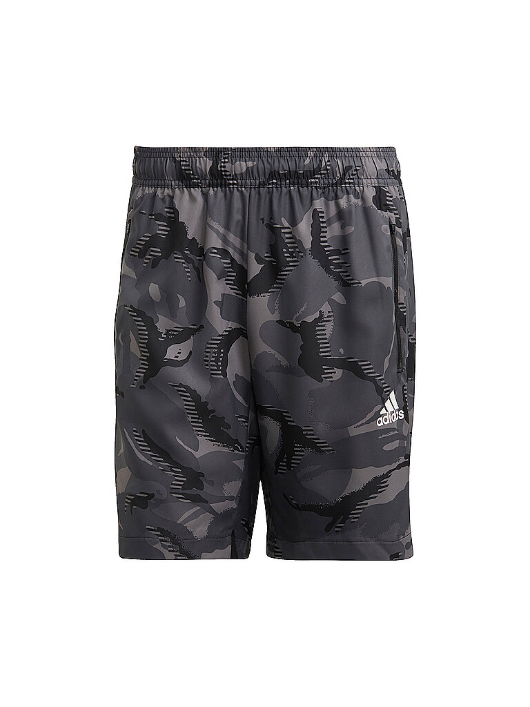 ADIDAS Herren Fitnessshort Camouflage Designed2Move Aeroready grau | S