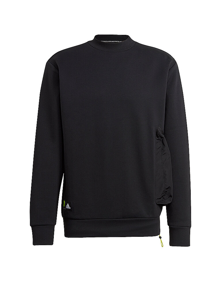 ADIDAS Herren Sweater Pocket Crew schwarz | S
