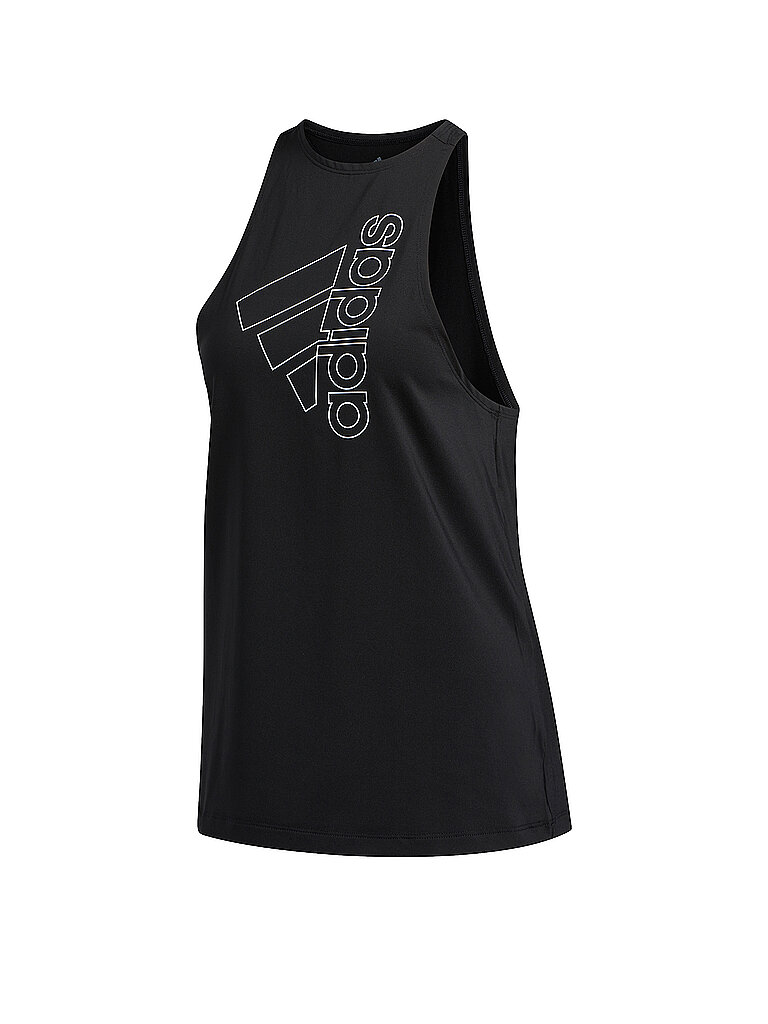 ADIDAS Damen Fitnesstank Tech Badge of Sport schwarz | XS