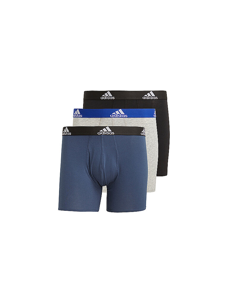 ADIDAS Herren Boxershorts Briefs 3er Pkg. blau | S