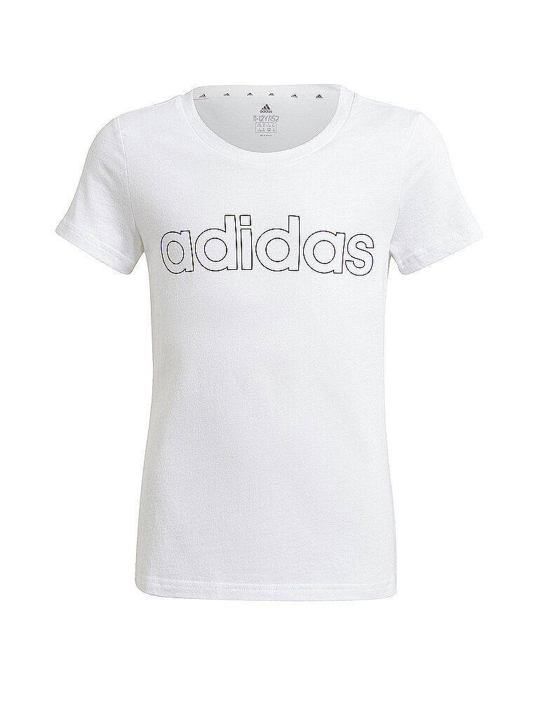 ADIDAS Mädchen T-Shirt Essentials weiß | 110