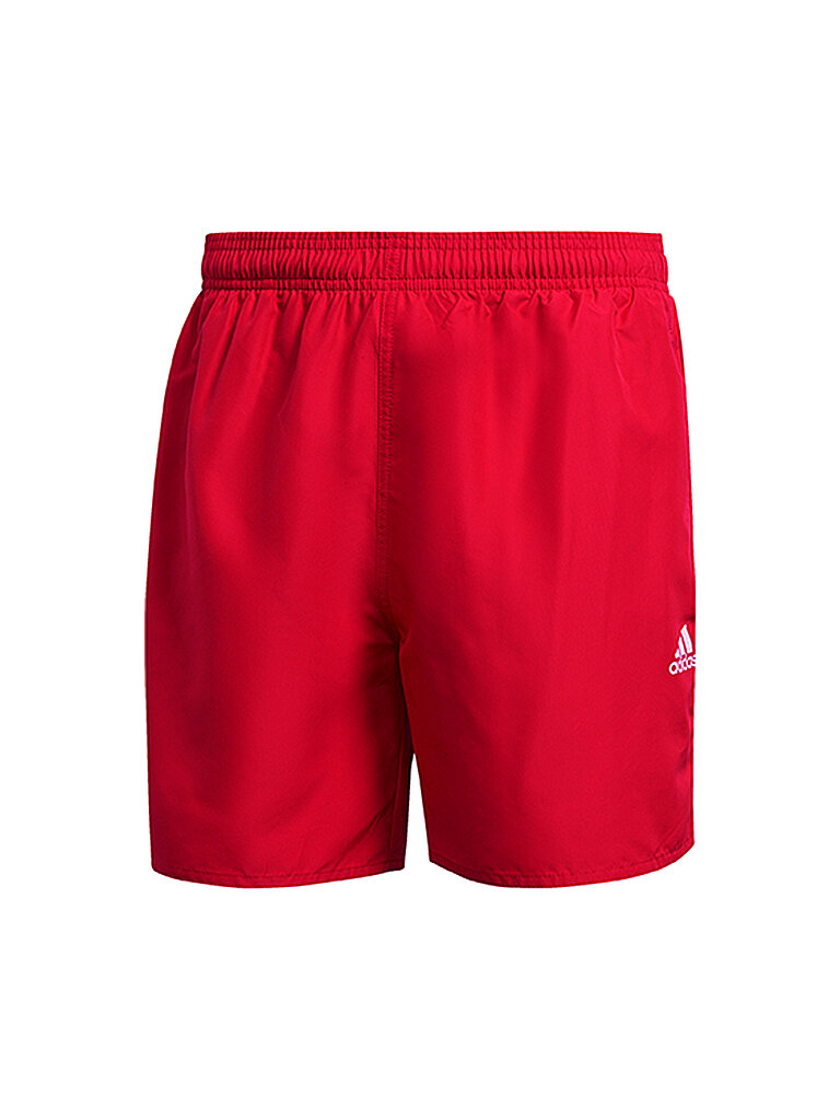 ADIDAS Herren Badeshort Solid CLX rot | S