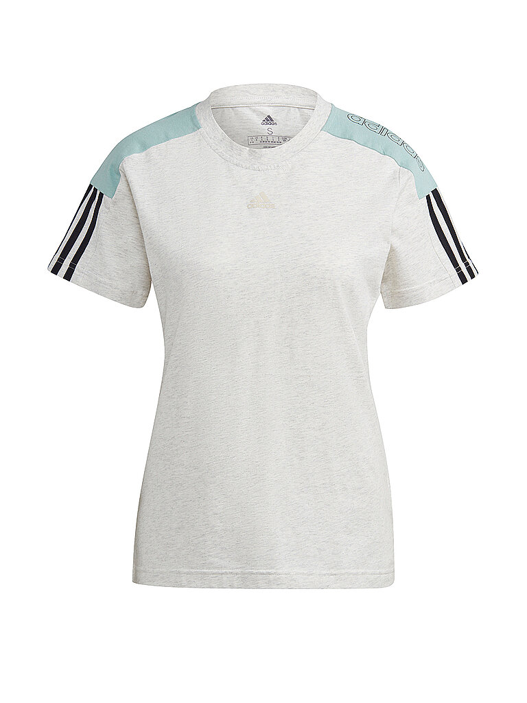 ADIDAS Damen T-Shirt weiß | XS