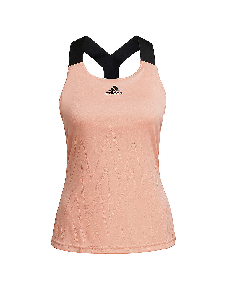 ADIDAS Damen Tennis Tanktop Primeblue Aeroknit Y rosa | S
