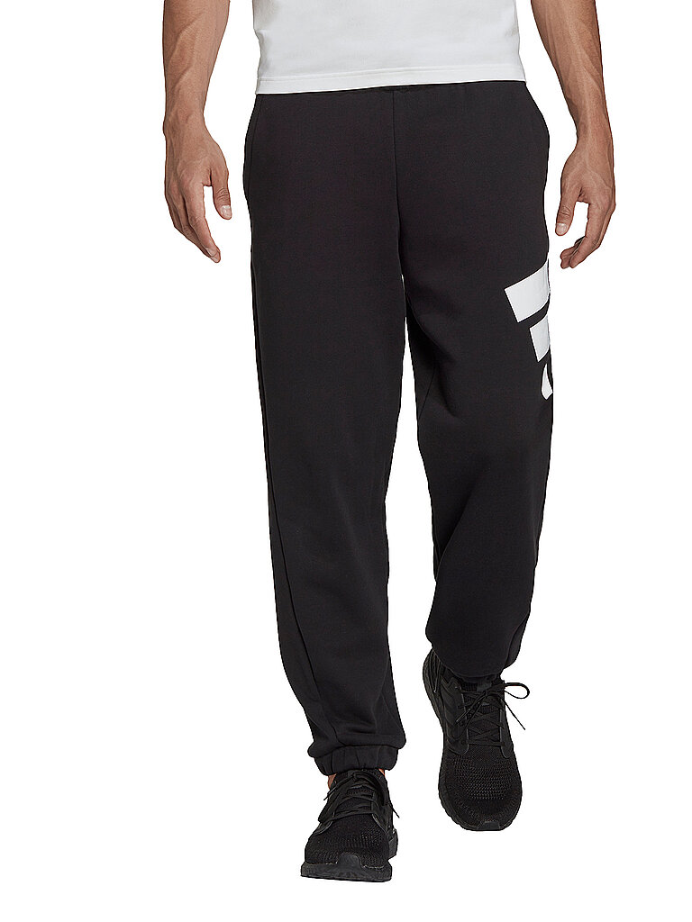 ADIDAS Herren Jogginghose Sportswear Future Icons Logo Graphic schwarz | M (Kurz)