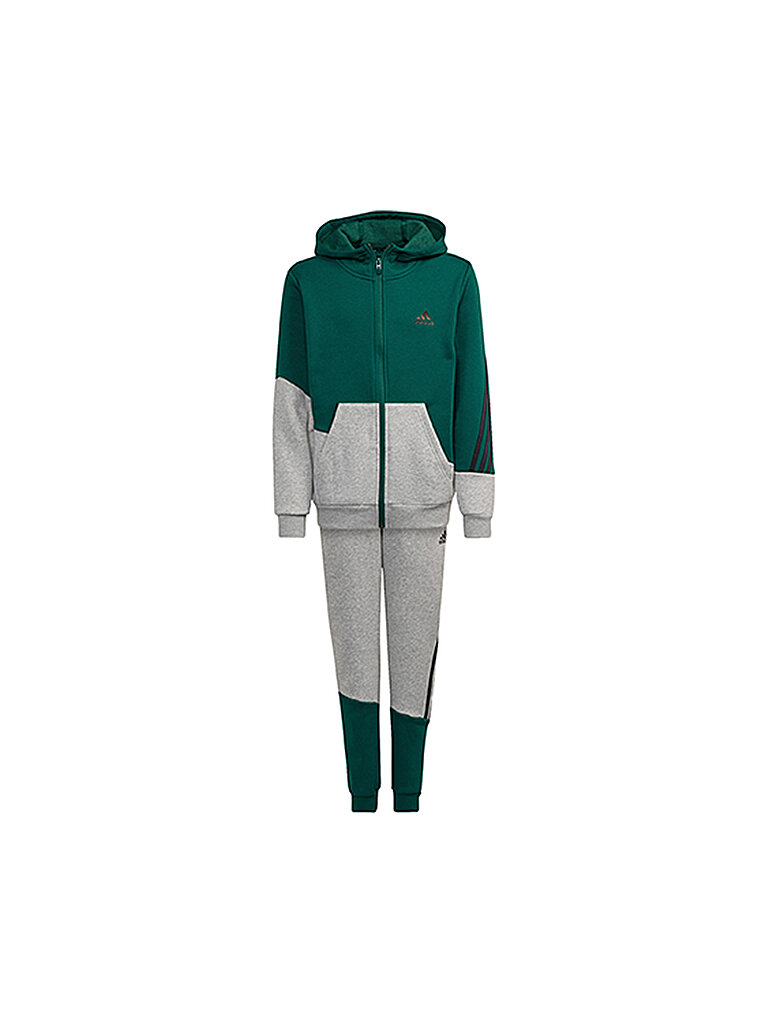 ADIDAS Jungen Trainingsanzug Winterized Warm grün | 128