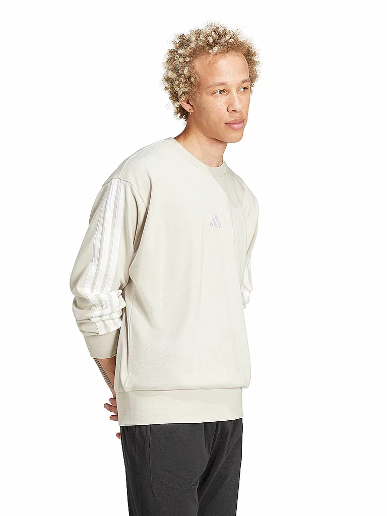 ADIDAS Herren Sweater 3S FT creme | XL — Bild 3