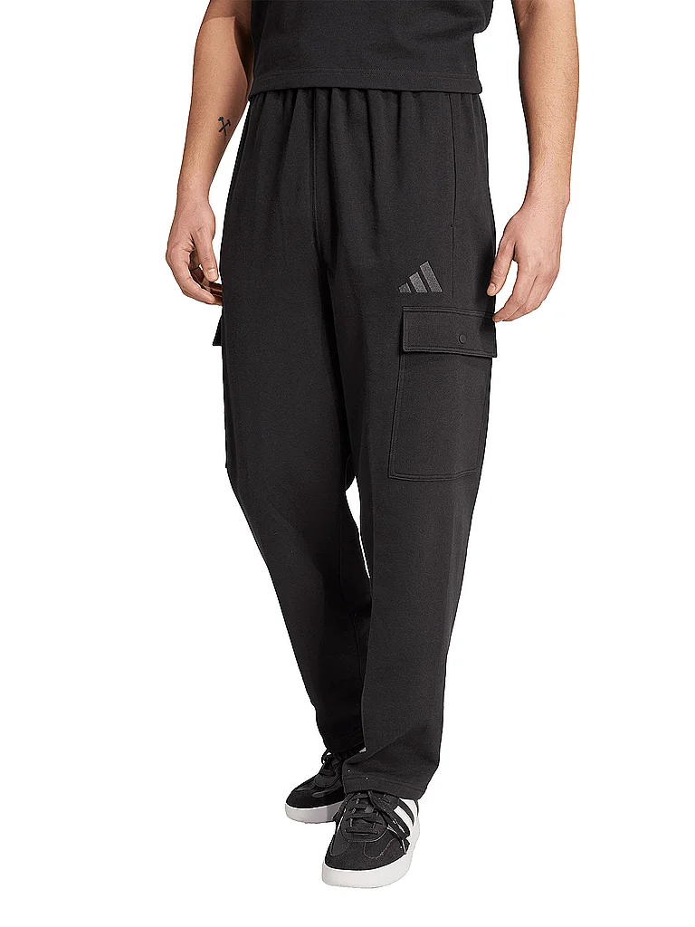 ADIDAS Herren Jogginghose SZN French Terry Cargo schwarz | XL — Bild 3