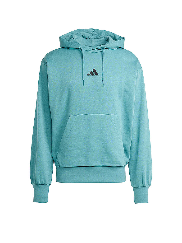 ADIDAS Herren Hoodie Essentials Feelcozy petrol | L — Bild 2