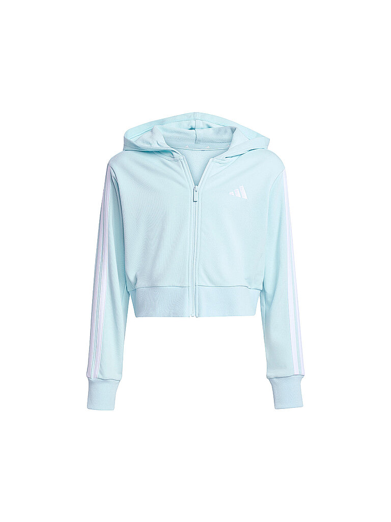 ADIDAS Mädchen Kapuzenjacke Essentials hellblau | 140 — Bild 2
