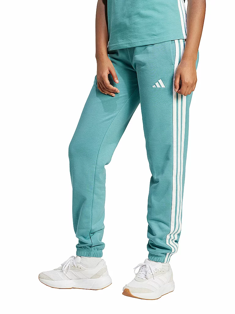 ADIDAS Damen Jogginghose 3S petrol | XL — Bild 3