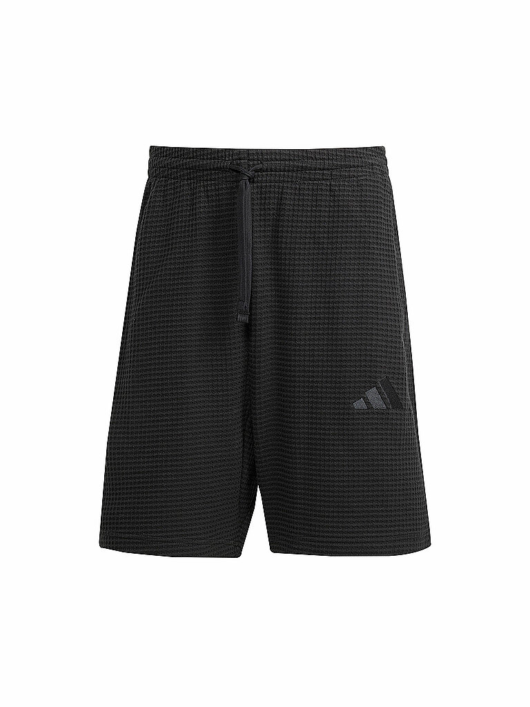 ADIDAS Herren Shorts ALL SZN Waffelstrick schwarz | XL — Bild 2