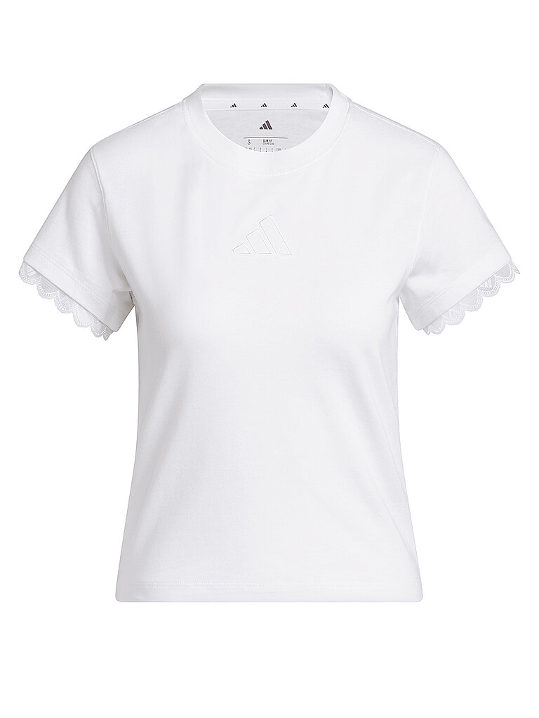 ADIDAS Damen T-Shirt SC Outlined weiss | L — Bild 2
