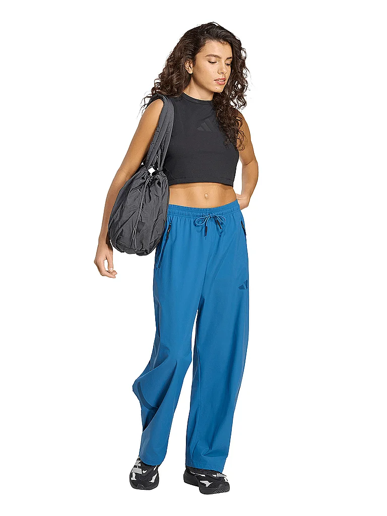 ADIDAS Damen Jogginghose Z.N.E. WV PT BV blau | M — Bild 3