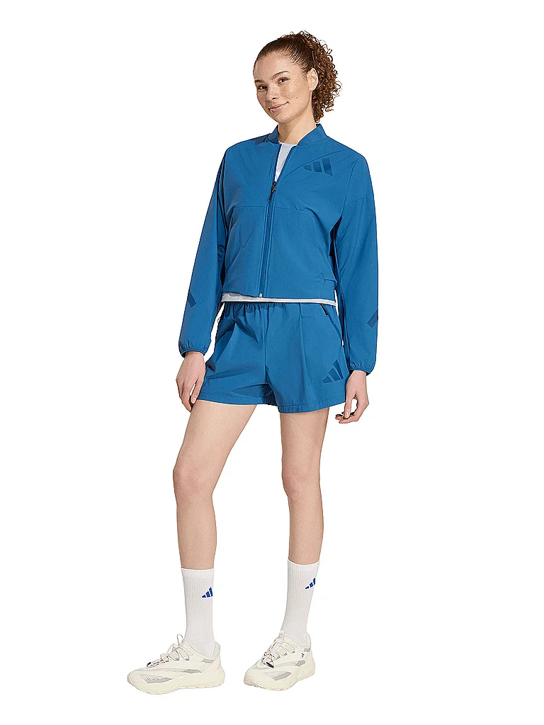 ADIDAS Damen Shorts Z.N.E. WV BV blau | S — Bild 3