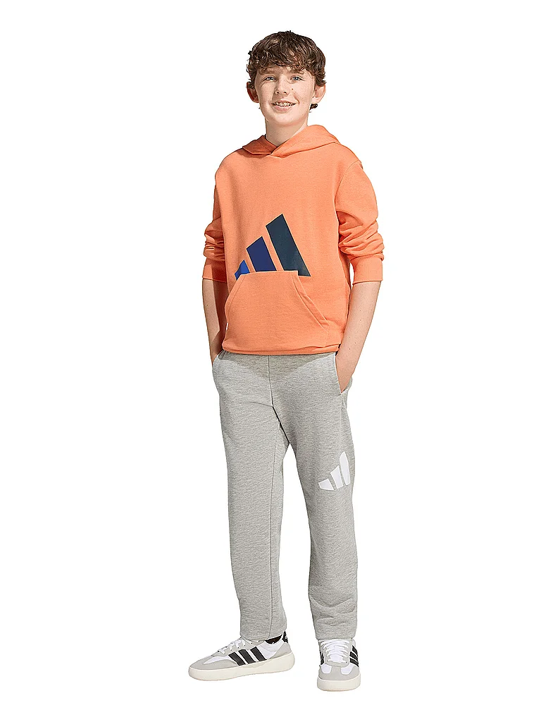 ADIDAS Kinder Hoodie Essentials orange | 152 — Bild 3