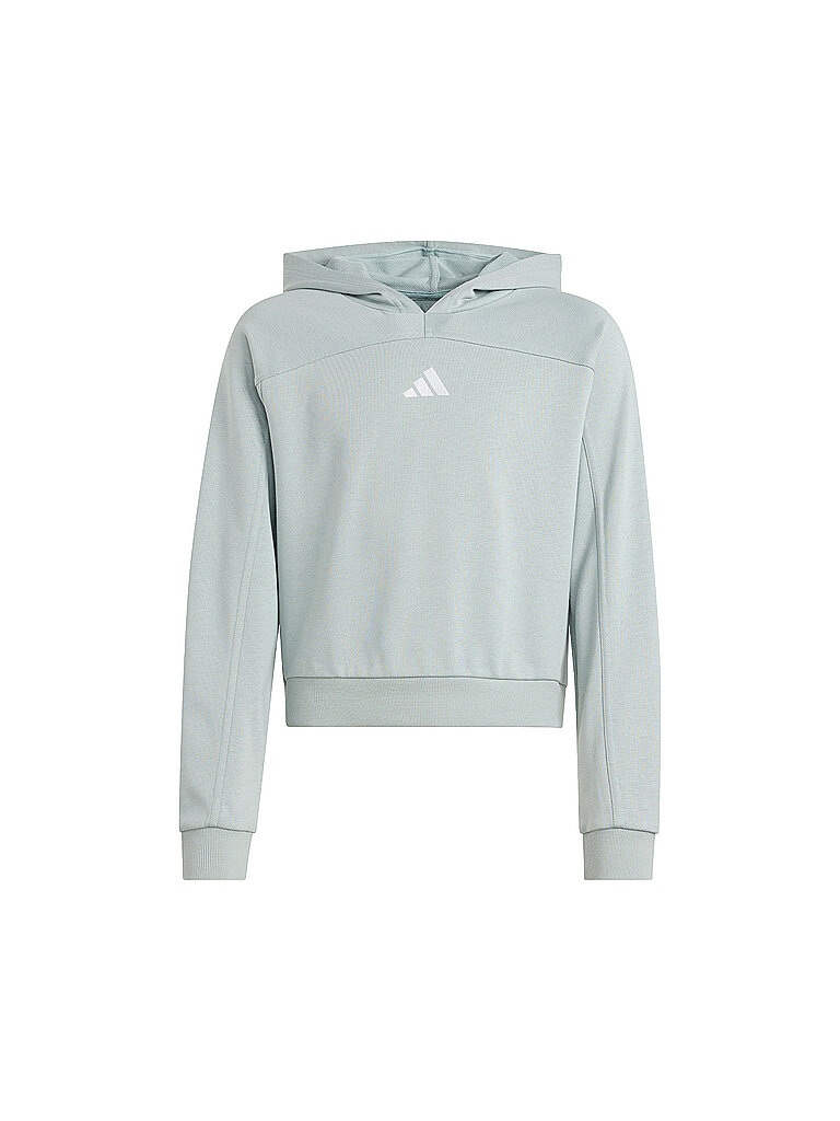 ADIDAS Mädchen Hoodie JG Glam SWT mint | 152 — Bild 2