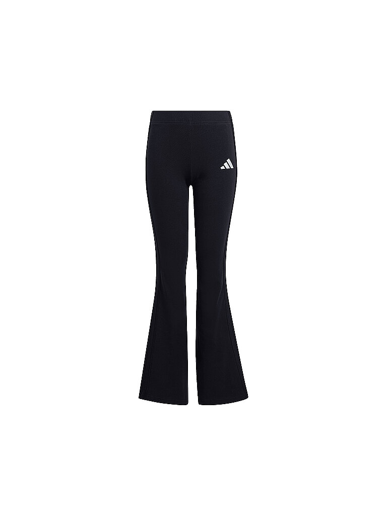 ADIDAS Mädchen Jogginghose Flare JG Glam schwarz | 128 — Bild 2