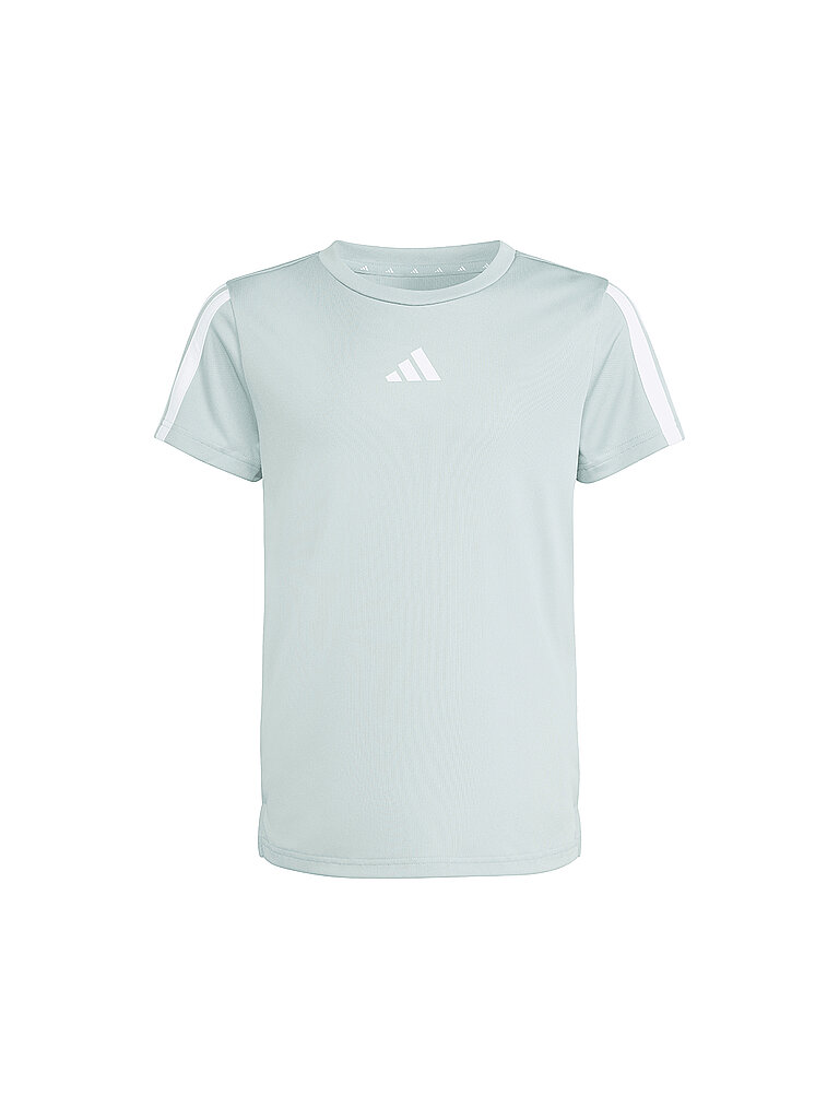 ADIDAS Mädchen Fitnessshirt JG TR-ES 3S mint | 152 — Bild 2