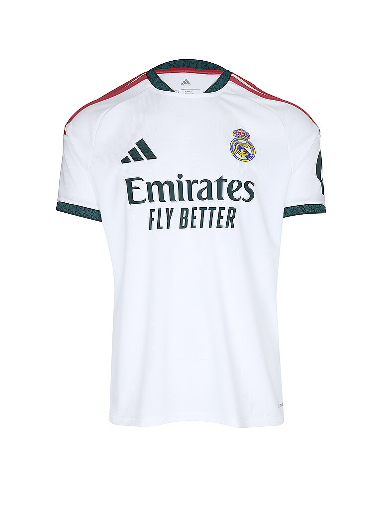 ADIDAS Herren Fußballtrikot REAL Heim weiss | S