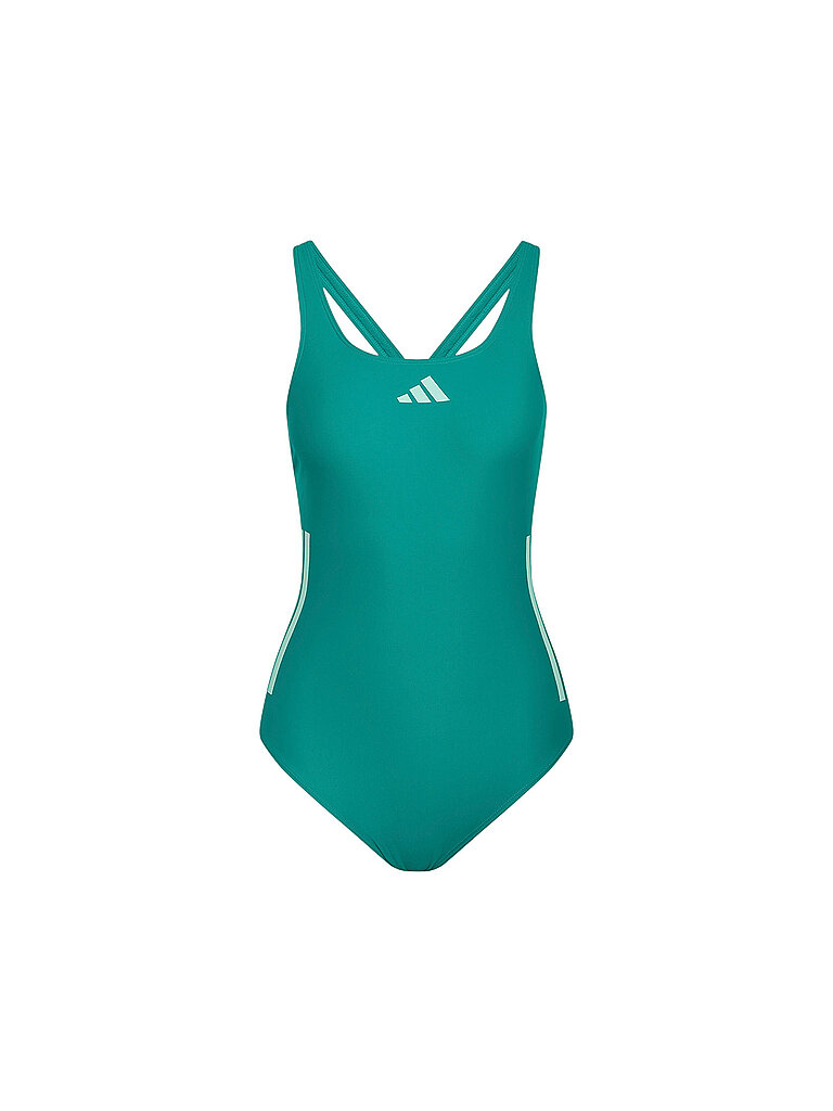 ADIDAS Damen Badeanzug 3S BLD dunkelgrün | 36