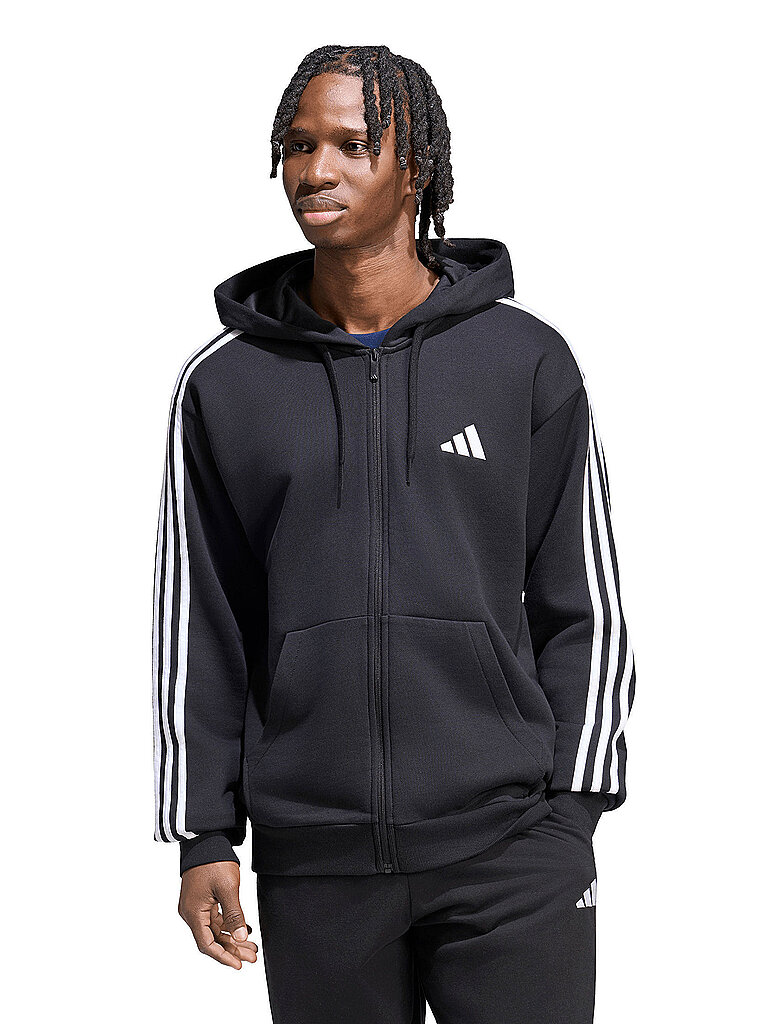 ADIDAS Herren Kapuzenjacke 3S Essentials schwarz | XL — Bild 2