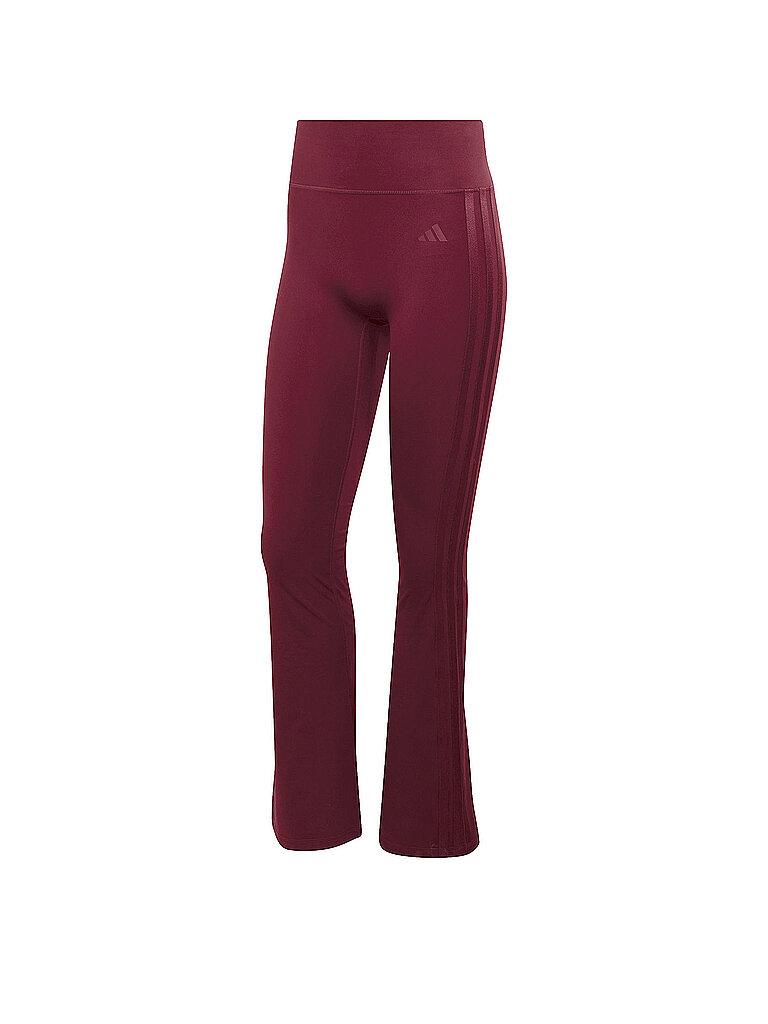 ADIDAS Damen Jogginghose PWE ESS Flare dunkelrot | S