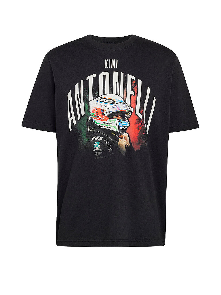 ADIDAS Herren T-Shirt Mercedes AMG Petronas Formula1 Team Kimi Antonelli Graphic schwarz | M