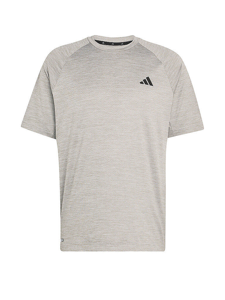 ADIDAS Herren Fitnessshirt Techess hellgrau | XXL