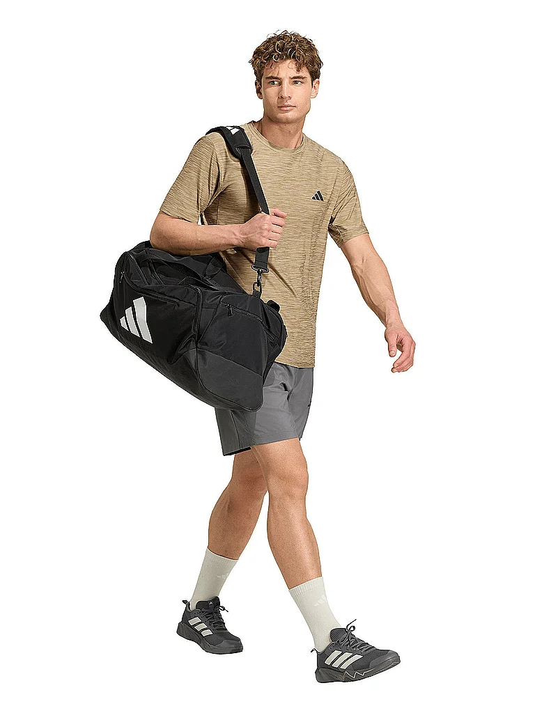 ADIDAS Herren Fitnessshirt WE Flex camel | S — Bild 3