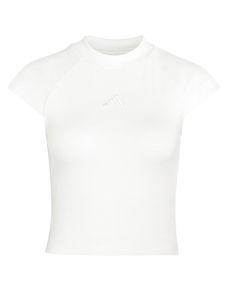 ADIDAS Damen T-Shirt AK SL RIB weiss | S