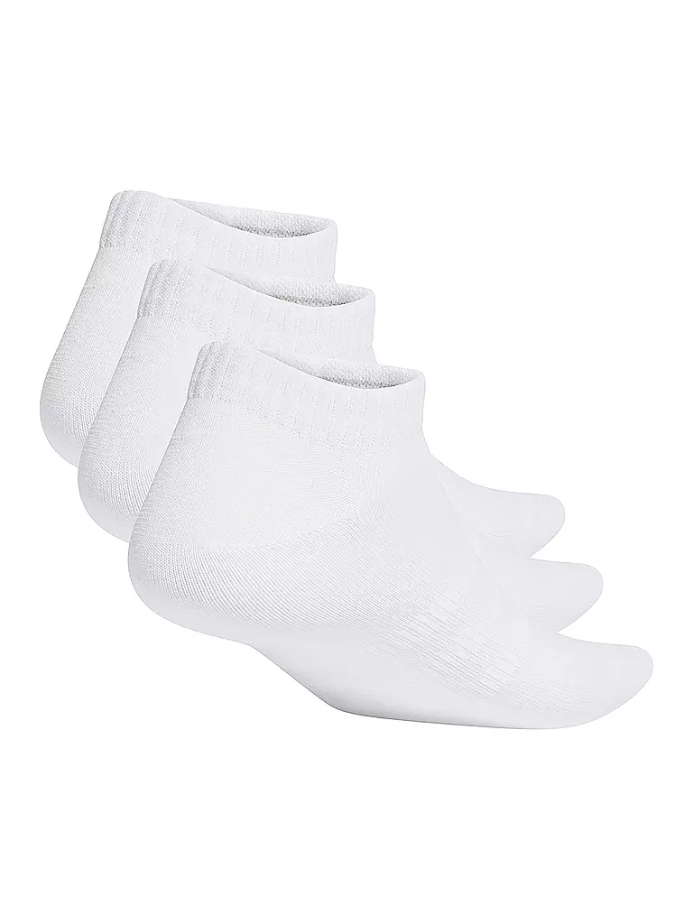 ADIDAS | 3er Pkg. Sneaker-Socken Thin and Light Sportswear Low-Cut | weiss