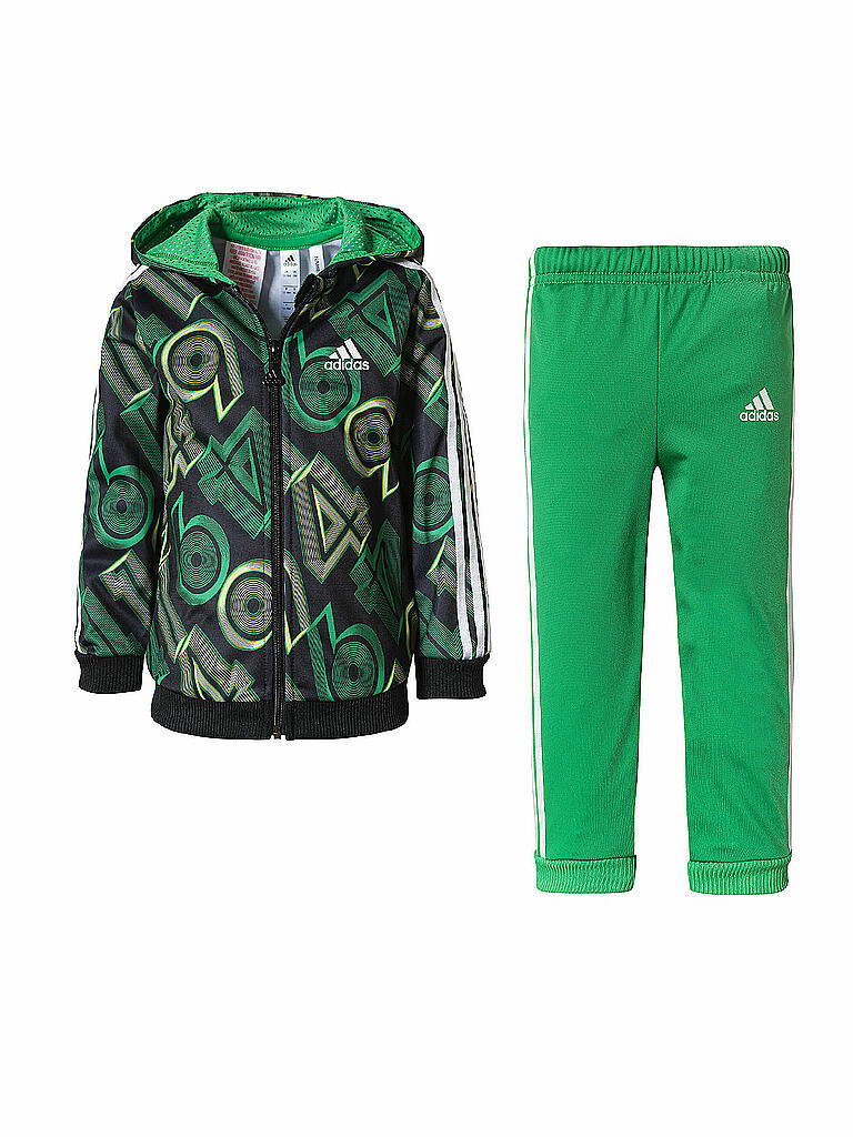 ADIDAS | Baby Jungen Trainingsanzug Shiny 49 | grün