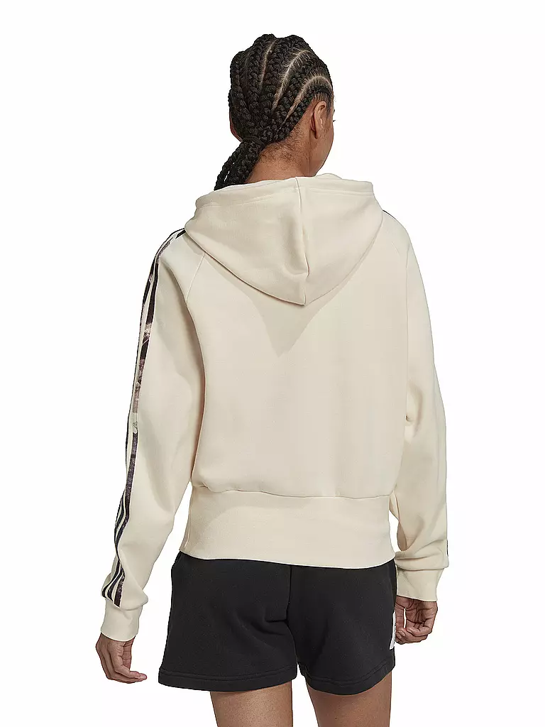 ADIDAS | Damen  Kapuzensweater Allover Print | beige
