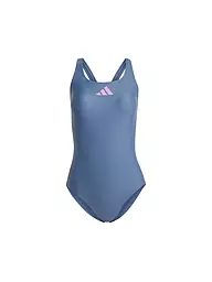 ADIDAS | Damen Badeanzug 3 Bars | dunkelblau