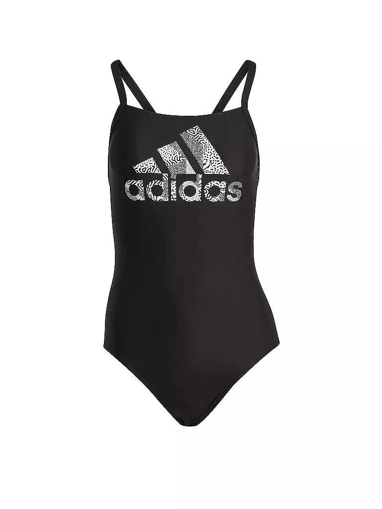 ADIDAS | Damen Badeanzug Big Logo | schwarz