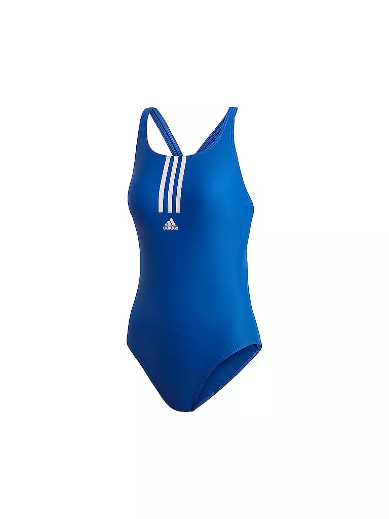 ADIDAS | Damen Badeanzug SH3.RO Mid 3-Streifen | blau