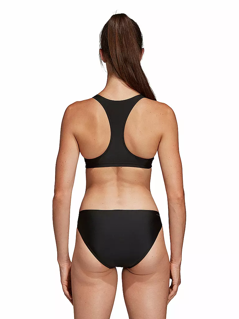 ADIDAS | Damen Bikini 3-Streifen | schwarz