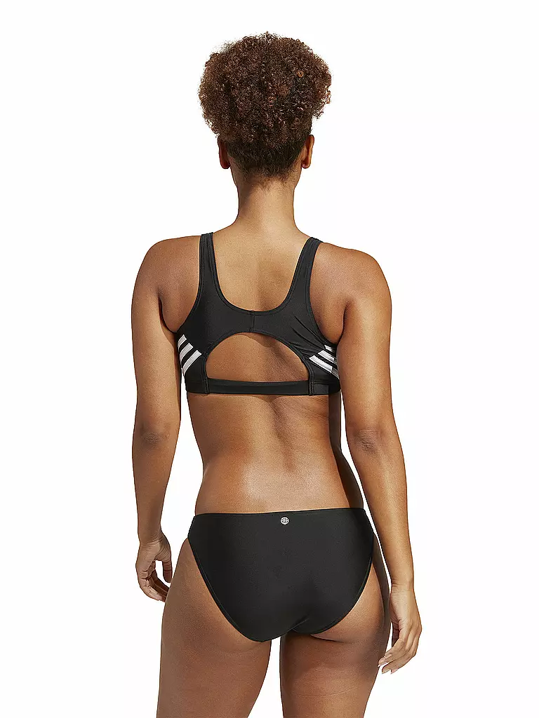 ADIDAS | Damen Bikini 3-Streifen | schwarz