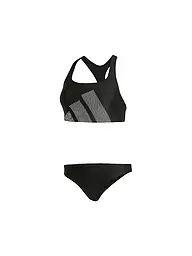 ADIDAS | Damen Bikini Big Bars | Schwarz