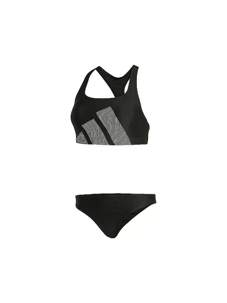 ADIDAS | Damen Bikini Big Bars | schwarz