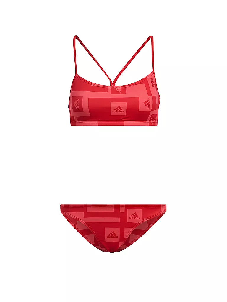 ADIDAS | Damen Bikini Logo | rot