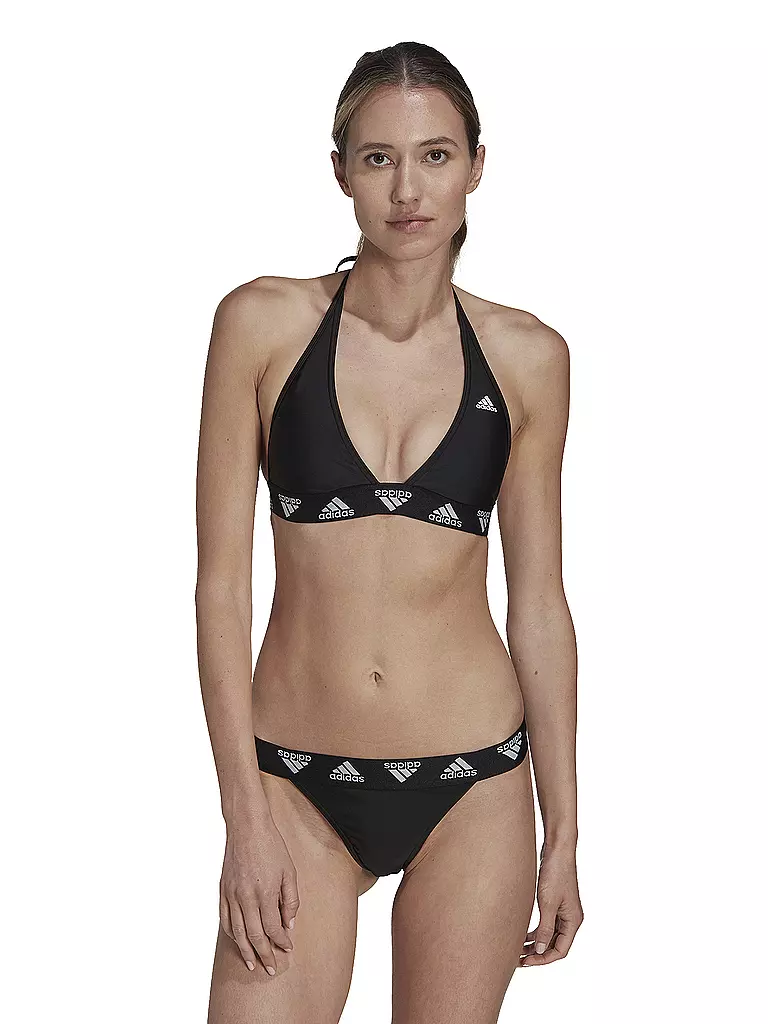 ADIDAS | Damen Bikini Neckholder | schwarz