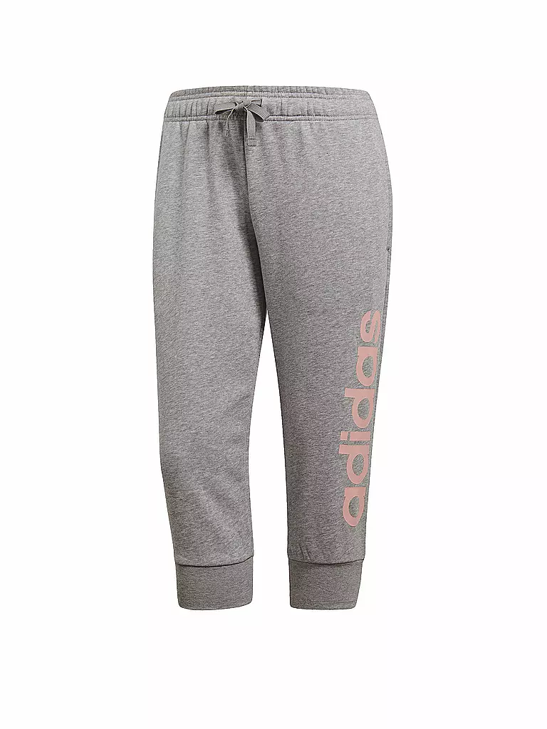 ADIDAS | Damen Capri Essentials Linear | grau