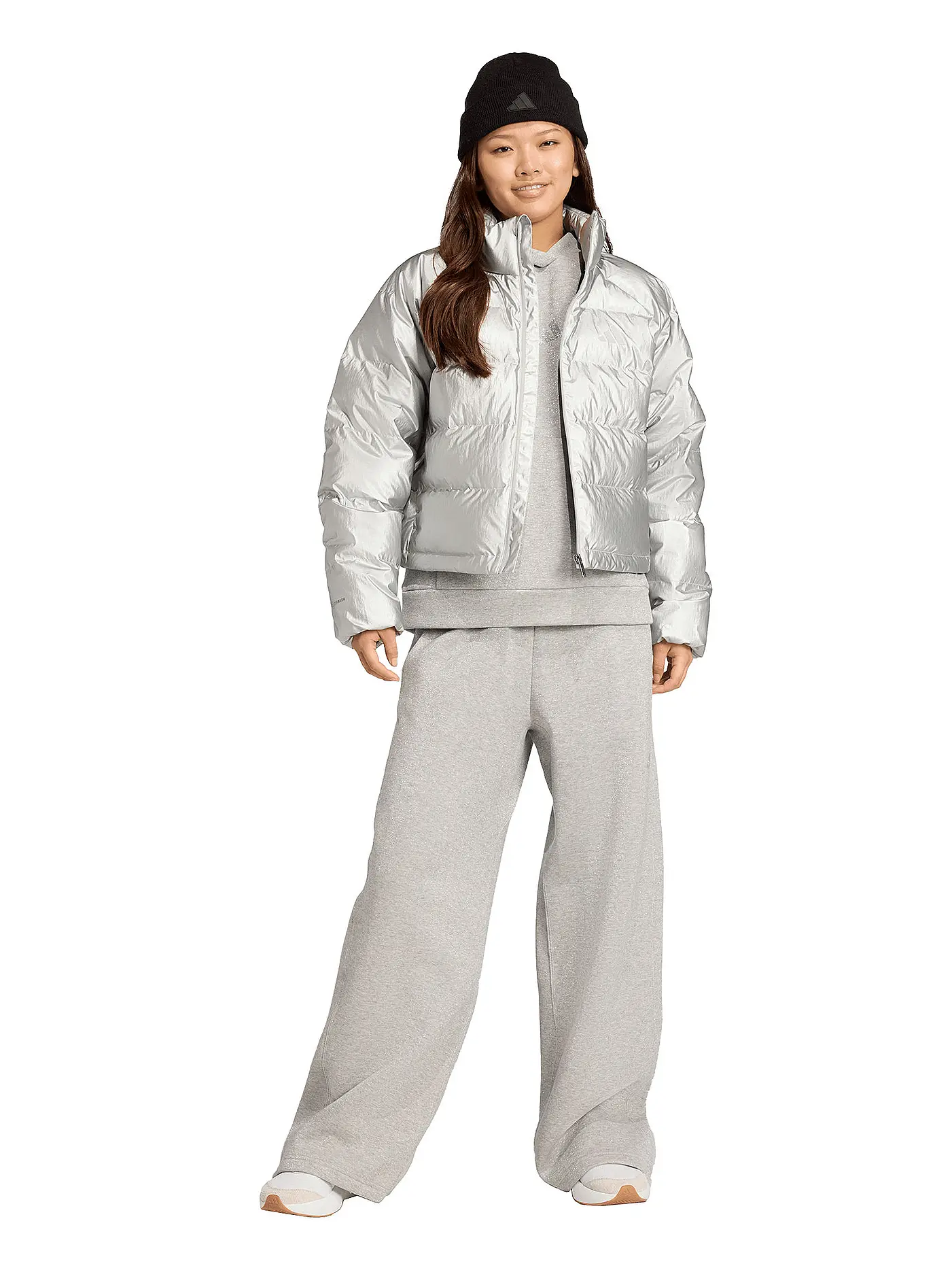 ADIDAS | Damen Daunenjacke Helionic Holiday CLIMAWARM | silber