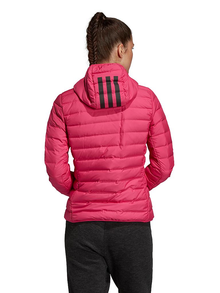 ADIDAS | Damen Daunenjacke Varilite 3-Streifen | pink