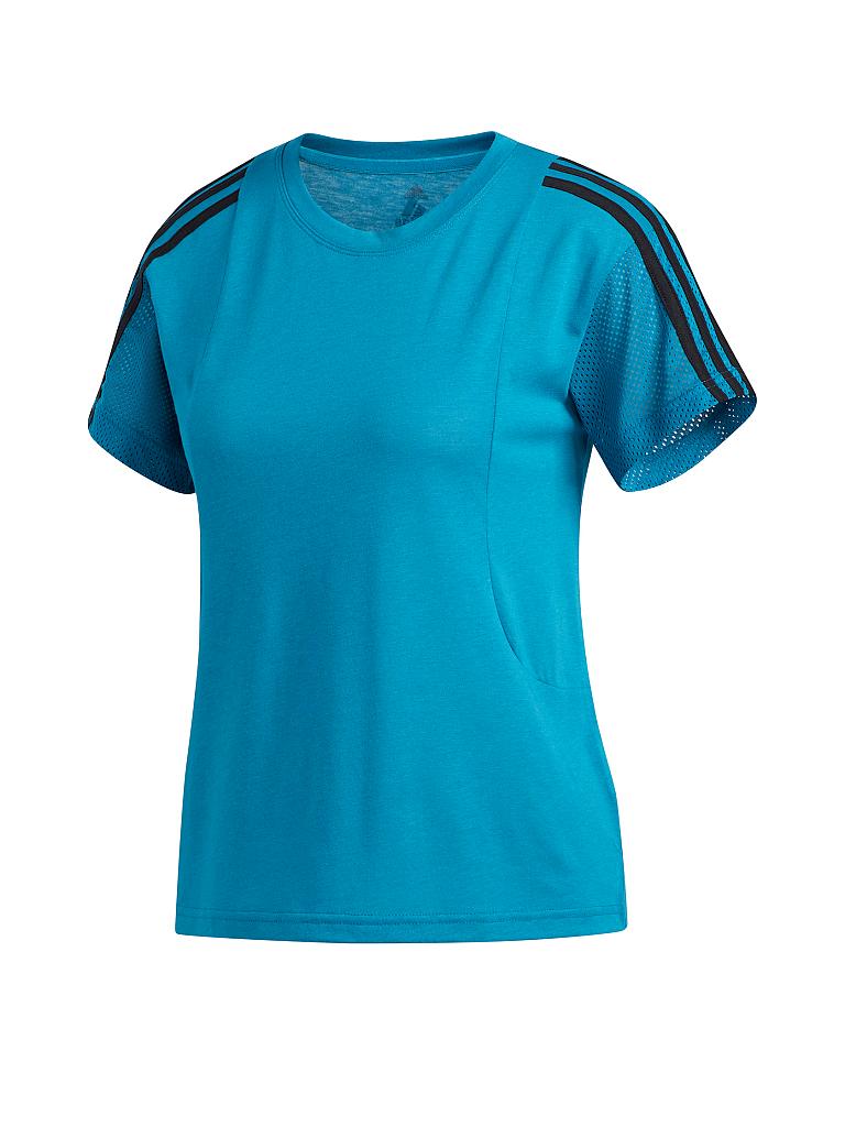 ADIDAS | Damen Fitness-Shirt 3S | blau