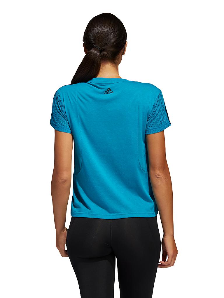 ADIDAS | Damen Fitness-Shirt 3S | blau