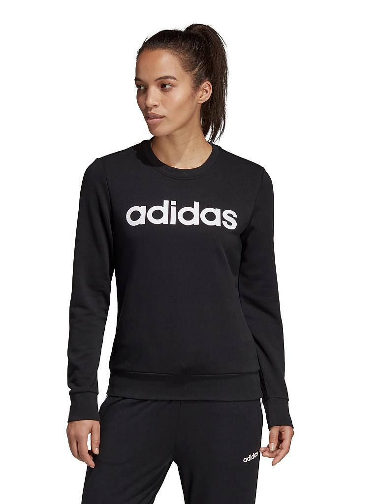 ADIDAS Damen FitnessSweater schwarz